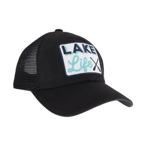 Lake life High Pony Ball Cap - Picture 1 of 4